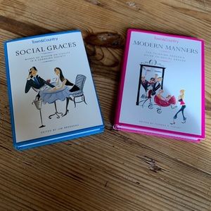 Town & Country “Social Graces” and “Modern Manners” books.